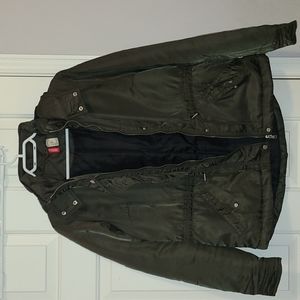 H&M Satin Rain Jacket - Size 12